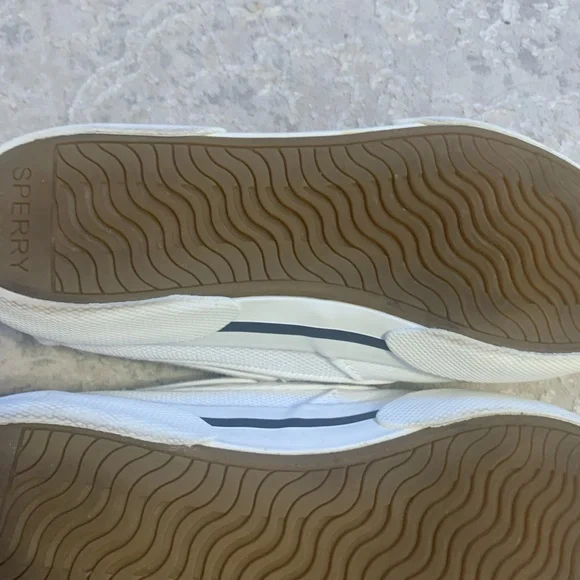Sperry White Canvas Boat Shoes - Picture 5 of 7